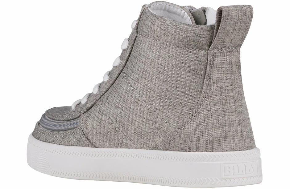 Best Pirce β BILLY Footwear Grey Jersey BILLY Classic Lace Highs π 3 Best Pirce β BILLY Footwear Grey Jersey BILLY Classic Lace Highs π - Image 3