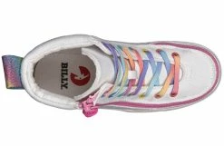 Top 10 🎉 BILLY Footwear White Rainbow BILLY Classic Lace Highs 🎉 -BILLY Footwear sale BK19011 140 top 940x614 6eb9f4aa 8053 4940 b9d2 e0fe9f5809cd