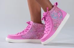 Best Pirce 🤩 BILLY Footwear Pink Printed Canvas BILLY Classic Lace Highs ✨ -BILLY Footwear sale BK19011 670 studio standing 1 940x614 5f97b3a0 d73f 454c aedd cfc5717fe600