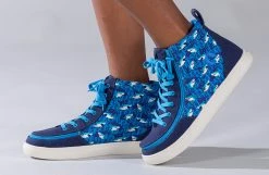 Cheapest 😀 BILLY Footwear Blue Sharks BILLY Classic Lace High Tops 🥰 -BILLY Footwear sale BK20300 460 studio standing 1 940x614 e853fa00 768c 4a8b bee9 67b77c6b0b62