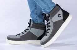 Hot Sale 😀 BILLY Footwear Grey Colorblock BILLY Street High Tops 🎁 -BILLY Footwear sale BK21310 030 studio standing 1 940x614 d7c062c2 6553 4171 a2ce 7676ce2727c7