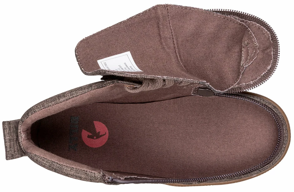 Hot Sale 🌟 BILLY Footwear Brown Jersey BILLY Street High Tops 🎉 4 Hot Sale 🌟 BILLY Footwear Brown Jersey BILLY Street High Tops 🎉 - Image 4