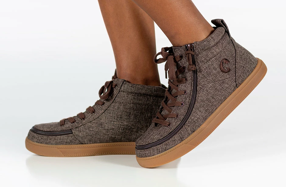 Hot Sale 🌟 BILLY Footwear Brown Jersey BILLY Street High Tops 🎉 9 Hot Sale 🌟 BILLY Footwear Brown Jersey BILLY Street High Tops 🎉 - Image 9