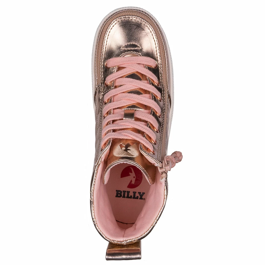 Top 10 ๐ BILLY Footwear Rose Gold BILLY Quilt High Tops โ 4 Top 10 ๐ BILLY Footwear Rose Gold BILLY Quilt High Tops โ - Image 4