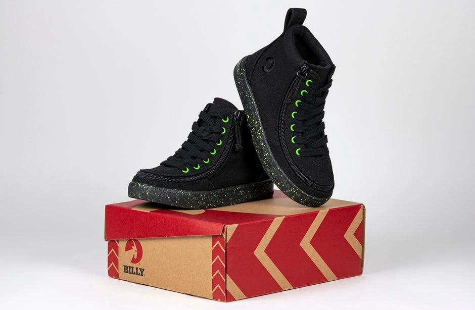Best Pirce π₯ BILLY Footwear Black/Green Speckle BILLY Classic Lace High Tops π 8 Best Pirce π₯ BILLY Footwear Black/Green Speckle BILLY Classic Lace High Tops π - Image 8