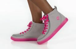 Budget ๐ BILLY Footwear Grey/Pink BILLY Classic Lace High Tops ๐ 18 Budget ๐ BILLY Footwear Grey/Pink BILLY Classic Lace High Tops ๐ -BILLY Footwear sale BK22100 050 studio standing 1 940x614 49e80424 7aa1 4143 b49c 783380d2d37d