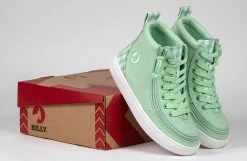 Best deal 🧨 BILLY Footwear Green Gingham BILLY Classic Lace High Tops 🔔 -BILLY Footwear sale BK22100 330 studio 2 940x614 7fe3b2f9 0a8a 4072 ade9 e46af35b4fd1