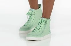 Best deal 🧨 BILLY Footwear Green Gingham BILLY Classic Lace High Tops 🔔 -BILLY Footwear sale BK22100 330 studio standing 2 940x614 f97929a2 83f3 4b23 a97c 825a3e6c308f