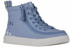 Brand new 👏 BILLY Footwear Blue Gingham BILLY Classic Lace High Tops 🔥