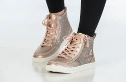 Brand new 😀 BILLY Footwear Rose Gold Unicorn BILLY Classic Lace Highs ⭐ -BILLY Footwear sale BK22100 680 studio standing 2 940x614 2f9e01b9 7ddf 40ae b15b a1c05ee00af1