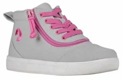 New 💯 BILLY Footwear Grey/Pink BILLY D|R Short Wrap High Tops 🔥