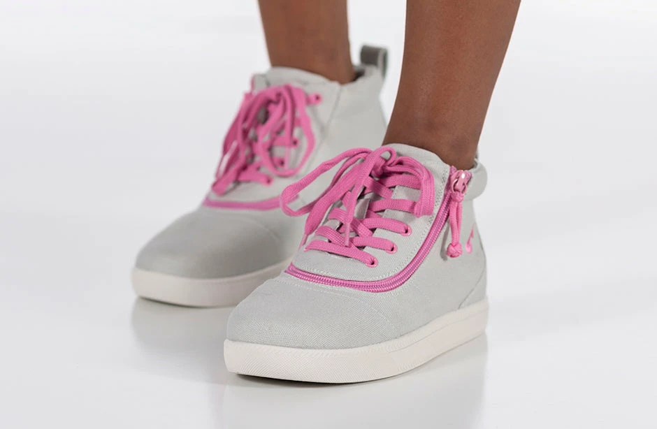 New ๐ฏ BILLY Footwear Grey/Pink BILLY D|R Short Wrap High Tops ๐ฅ 10 New ๐ฏ BILLY Footwear Grey/Pink BILLY D|R Short Wrap High Tops ๐ฅ - Image 10