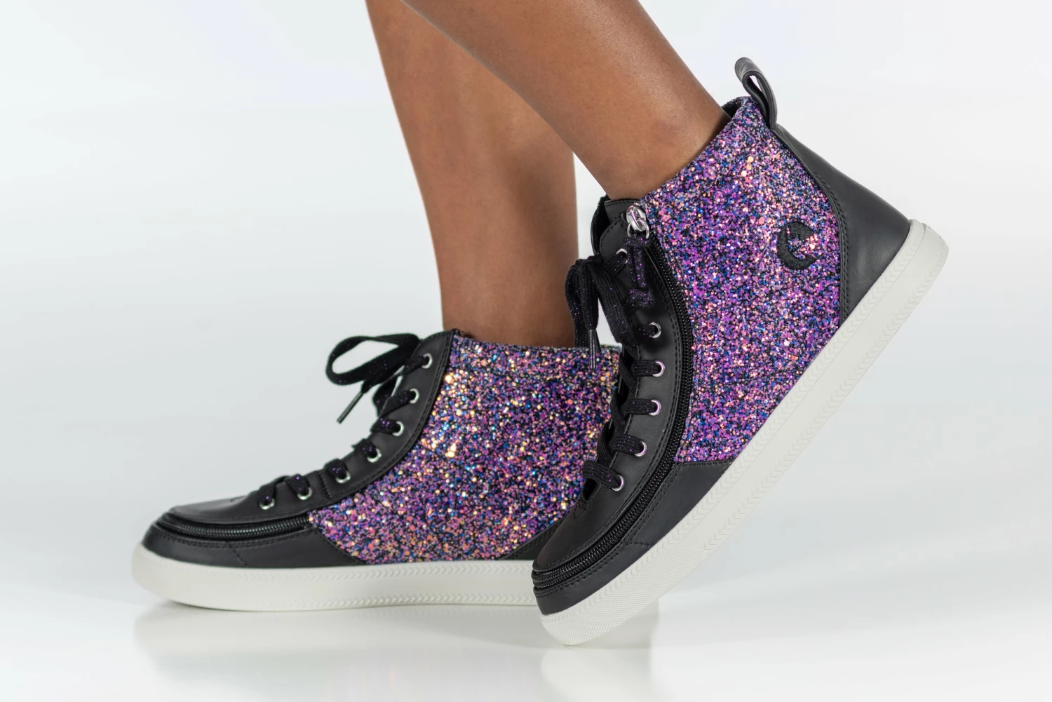 Flash Sale 🔔 BILLY Footwear Black Fuchsia Glitz BILLY Classic Lace High Tops ⌛ 10 Flash Sale 🔔 BILLY Footwear Black Fuchsia Glitz BILLY Classic Lace High Tops ⌛ - Image 10