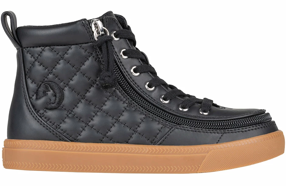 Deals 🤩 BILLY Footwear Black/Gum BILLY Classic Quilt High Tops ❤️ 2 Deals 🤩 BILLY Footwear Black/Gum BILLY Classic Quilt High Tops ❤️ - Image 2