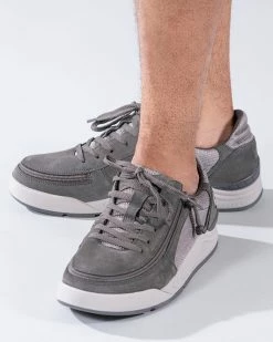 Outlet ❤️ BILLY Footwear Men's Charcoal Suede/Mesh BILLY Comfort Classic Lows 🤩 -BILLY Footwear sale BM20102 021 Studio2 704x880 1