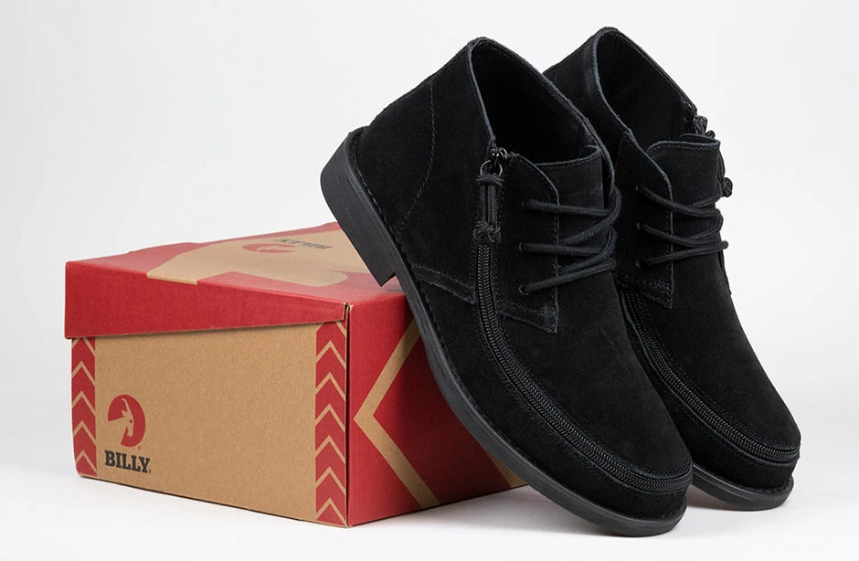 Promo π BILLY Footwear Men's Black BILLY Chukkas π 7 Promo π BILLY Footwear Men's Black BILLY Chukkas π - Image 7