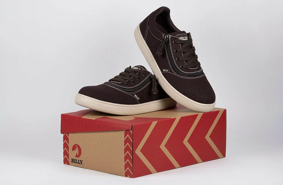Outlet ๐ฏ BILLY Footwear Men's Dark Brown/White Stitch BILLY ๐ Sneaker Low Tops ๐ 8 Outlet ๐ฏ BILLY Footwear Men's Dark Brown/White Stitch BILLY ๐ Sneaker Low Tops ๐ - Image 8