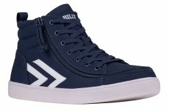 New 👏 BILLY Footwear Men's Navy/White BILLY CS 👟 Sneaker High Tops ✨