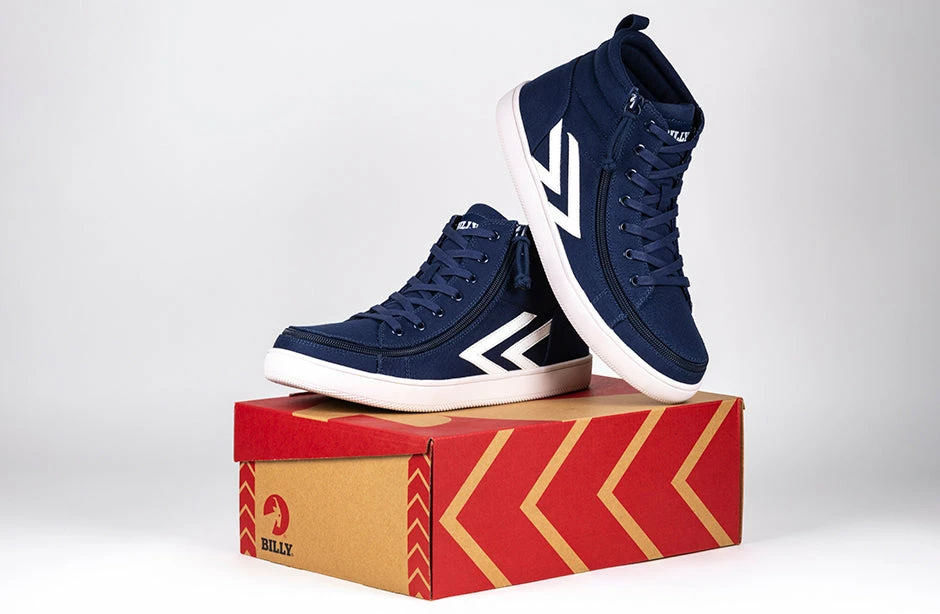 New ๐ BILLY Footwear Men's Navy/White BILLY CS ๐ Sneaker High Tops โจ 9 New ๐ BILLY Footwear Men's Navy/White BILLY CS ๐ Sneaker High Tops โจ - Image 9