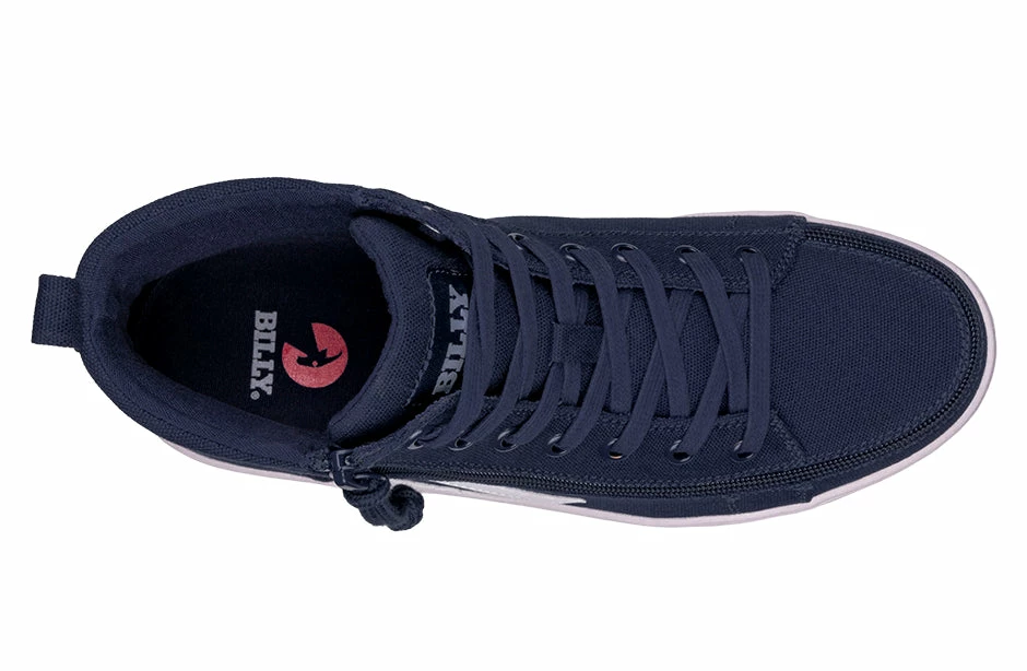 New ๐ BILLY Footwear Men's Navy/White BILLY CS ๐ Sneaker High Tops โจ 4 New ๐ BILLY Footwear Men's Navy/White BILLY CS ๐ Sneaker High Tops โจ - Image 4
