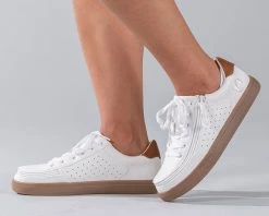 Hot Sale 🌟 BILLY Footwear 👩 Women's White (Brown Mustache) BILLY Low 👟 Sneakers 😉 -BILLY Footwear sale BW20007 100 Studio1 880x704 1