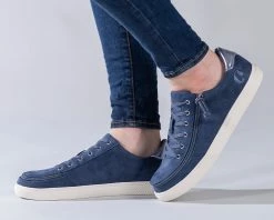 New 🤩 BILLY Footwear 👩 Women's Steel Blue BILLY Classic Lace Lows 🎁 -BILLY Footwear sale BW20301 400 Studio1 880x704 1