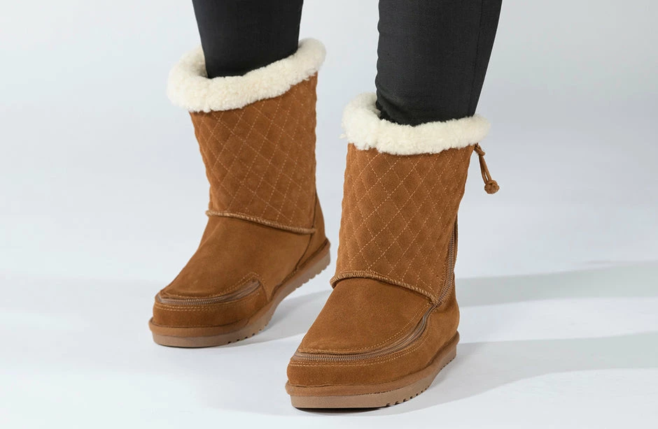 Hot Sale 🛒 BILLY Footwear 👩 Women's Chestnut BILLY Cozy Quilt Lux 🥾 Boots 🥰 7 Hot Sale 🛒 BILLY Footwear 👩 Women's Chestnut BILLY Cozy Quilt Lux 🥾 Boots 🥰 - Image 7