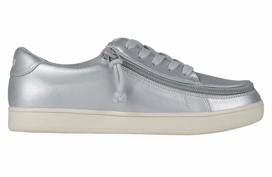 Budget ๐ BILLY Footwear ๐ฉ Women's Silver Grey Metallic BILLY ๐ Sneaker Low Tops ๐ 2 Budget ๐ BILLY Footwear ๐ฉ Women's Silver Grey Metallic BILLY ๐ Sneaker Low Tops ๐ - Image 2