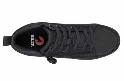 Outlet ✨ BILLY Footwear 👩 Women's Black To The Floor BILLY 👟 Sneaker Lace Mid Tops 🎉 -BILLY Footwear sale BW22135 003 top 940x614 3a14e6f4 9e56 4a3b 958e 31e4c61574e1