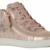 Flash Sale 🥰 BILLY Footwear 👩 Women's Rose Gold BILLY 👟 Sneaker Lace Mid Tops 🎉