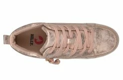 Flash Sale 🥰 BILLY Footwear 👩 Women's Rose Gold BILLY 👟 Sneaker Lace Mid Tops 🎉 -BILLY Footwear sale BW22135 680 top 940x614 4c0b1998 9988 444a 8fbb 305e31d51b3b