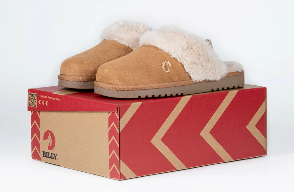 Outlet π BILLY Footwear π© Women's Chestnut BILLY Cozy Sling Scuff β 6 Outlet π BILLY Footwear π© Women's Chestnut BILLY Cozy Sling Scuff β - Image 6